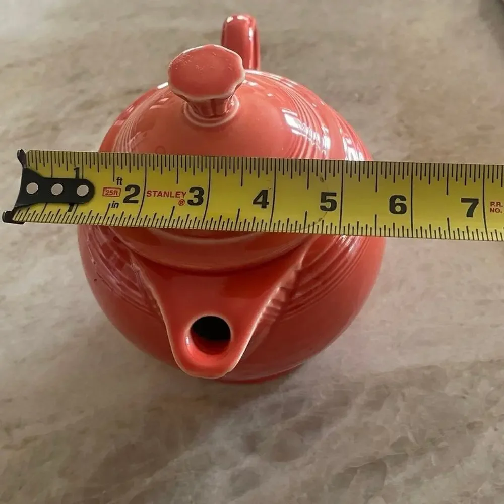 Fiesta Teapot persimmon